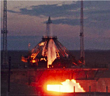 The launch of sputnik 2
